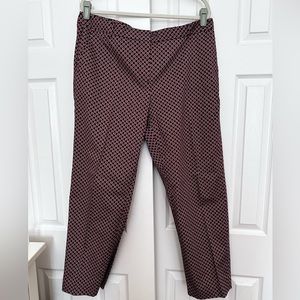 Michael Kors Straight Leg Printed Pant